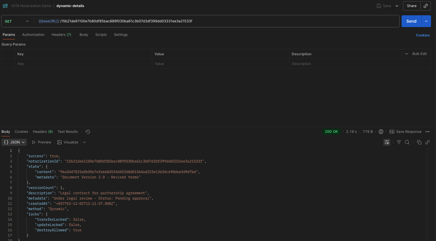 Get Dynamic Notarization